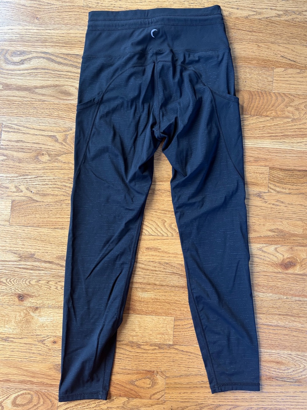 Black Lined Battleship Pocket Drawstring Luxe 7/8 24" | size 4 - Picture 8 of 8